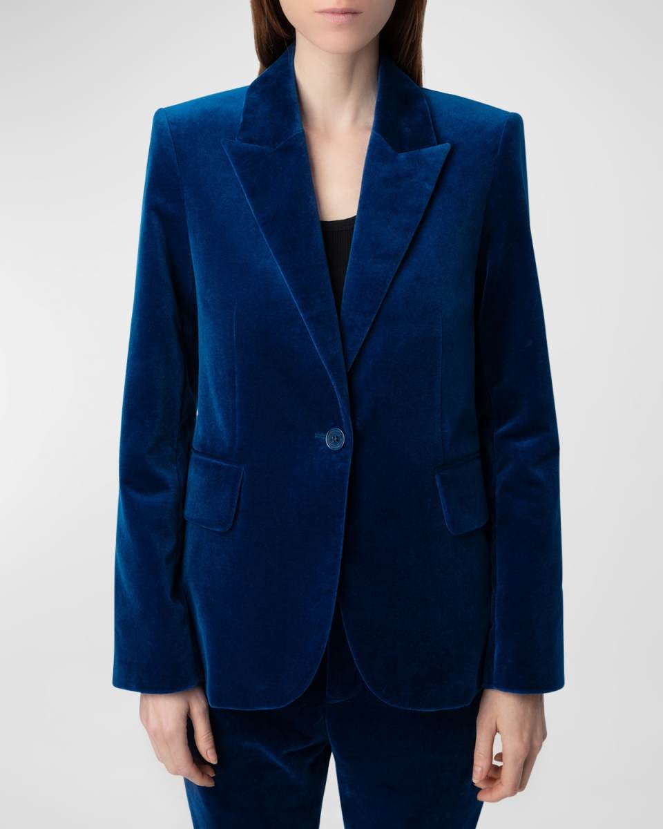 Vavy Velvet Blazer